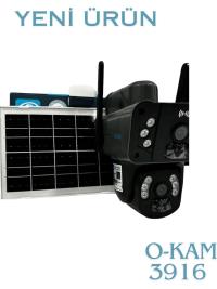 O-KAM-3916 4G 6MP DUAL LENS SOLAR PTZ KAMERA OKAM GUNEŞ PANLLİ SOLAR OKAM 
